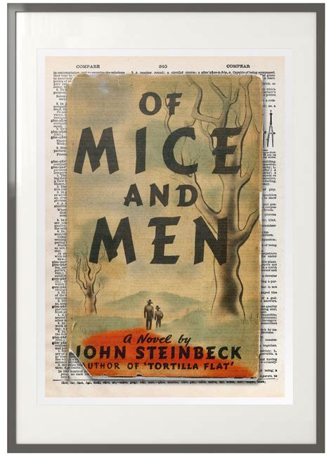 Of Mice And Men By John Steinbeck 1st Edition Cover 1937 Etsy