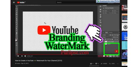 Making A Youtube Channel Watermark With Photos Purlipse