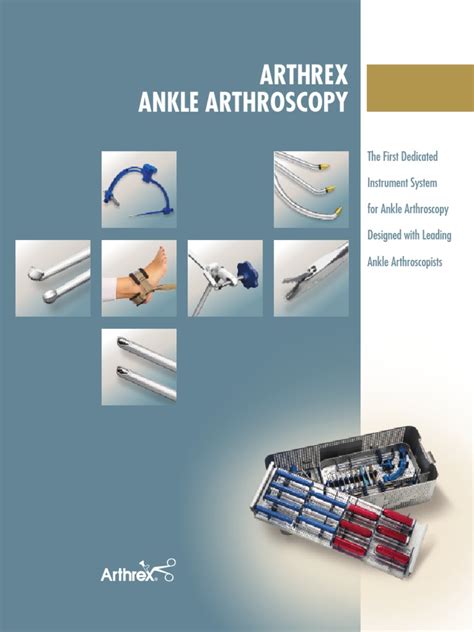 Arthrex Ankle Arthroscopy 1 Medical Specialties Surgery