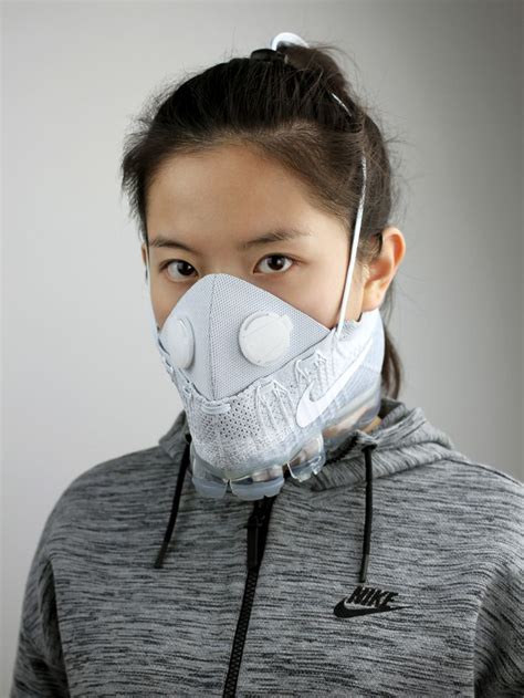 Nike Air Vapormax Gets Mask Makeover From Zhijun Wang Nice Kicks