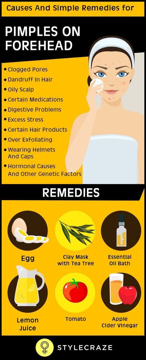 How To Get Rid Of Pimples On Forehead Pimples On Forehead Pimple