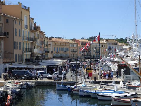 The plage de bouillabaisse is a large sandy beach right outside the village's port. Seasons in Saint-Tropez: Weather and Climate