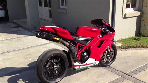 2013 Ducati 848 Evo With Carbon Akrapovic Youtube