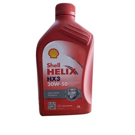 Shell Helix 20w 50 Multigrade Motor Oil Packaging Type Can At Rs 292