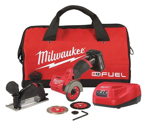 Milwaukee Cut Off Tool Kit Cordless 3 In Wheel Diameter 20000 Rpm