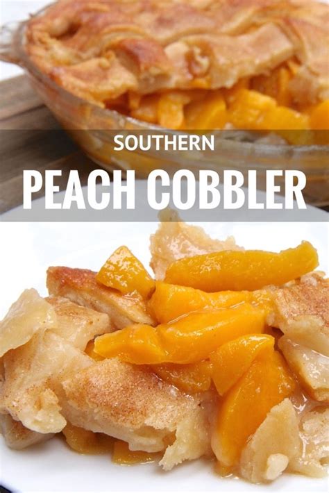 Easy Southern Peach Cobbler Recipe Divas Can Cook