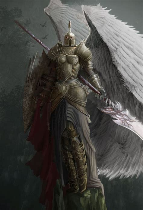 By Cacao Boy Knights And Armor Angel Art Fantasy Art Angels