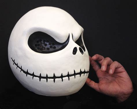 Jack Skellington Costume Mask Head Adult Size Handmade