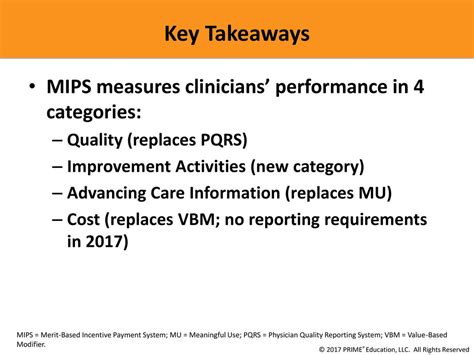 Agenda Participating In Mips In 2017 Mips Performance Categories Ppt