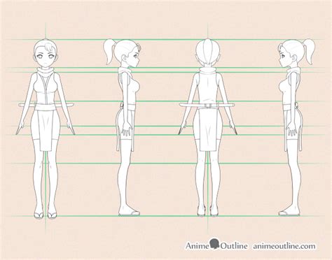 4 Important Steps To Draw A Manga Or Anime Character Animeoutline