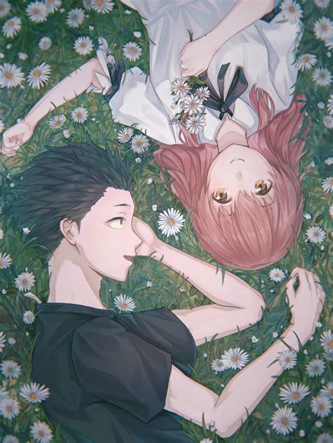 Nishimiya Shouko And Ishida Shouya Koe No Katachi Drawn By Yato Alphonse Danbooru
