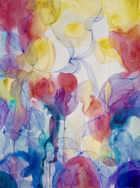 Mae Curates Bright Colorful Intricate Fine Watercolor On Museum