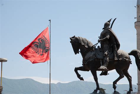 Skanderbeg The Albanian National Hero Tirana Albania Thomas