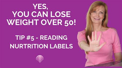 Yes You Can Lose Weight Over 50 5 How To Read Labels Youtube
