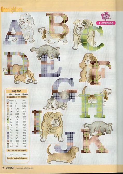 Majestic tigers, horses, dogs, fish farm animals, and just about everything else can be found in our animals category. Pin van Judinci op X stitch alphabets with animals / for ...