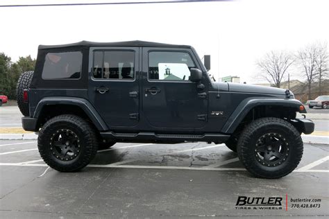 Jeep Wrangler With 17in Atx 194 Wheels Exclusively From Butler Tires