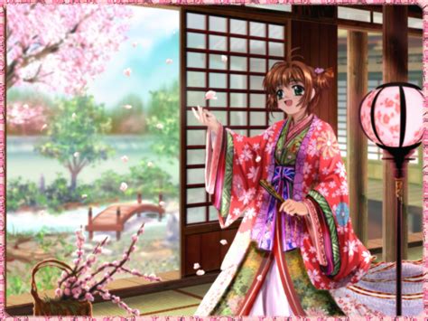 Safebooru Card Captor Sakura Cherry Blossoms Highres Japanese Clothes