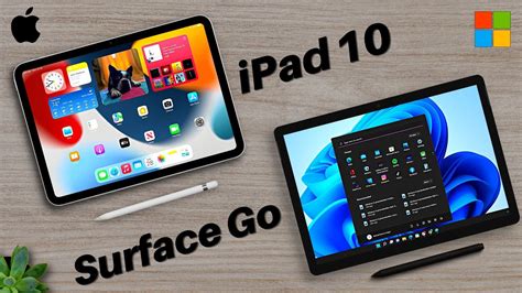 Ipad 10 Vs Surface Go 3 Make It Simple Youtube