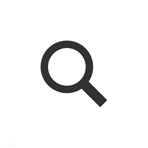 Searching Magnifying Glass Icon Vector Free Image By