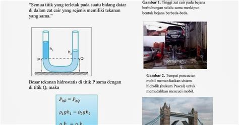 Contoh Penerapan Hukum Pascal Dan Archimedes Dalam Kehidupan Sehari