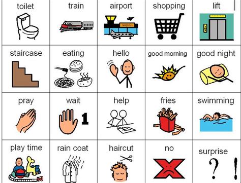 Pictures That Can Be Used On Behavior Chart Kids