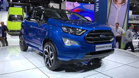 Novo Ford Ecosport Antecipa Versão 4x4 Com Modelo St Line