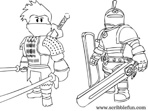 Roblox Coloring Pages At Free Printable Colorings
