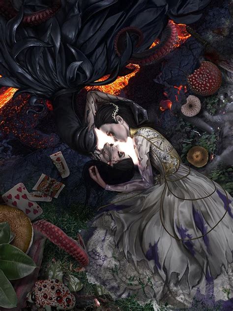 Alice Asylum Perfectly Unbalanced Art Print Dark