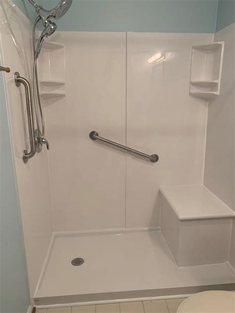 Senior Shower Conversions Senior Tub To Shower Conversions Senior Safety Pro