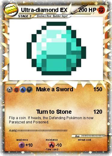 Pokemon card maker app pokemon cards fake pokemon cards. Pokémon Ultra diamond EX 1 1 - Make a Sword - My Pokemon Card