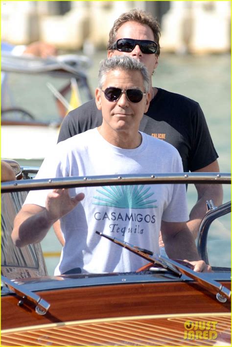 George Clooney Boats Around Venice With Rande Gerber Photo 2942698