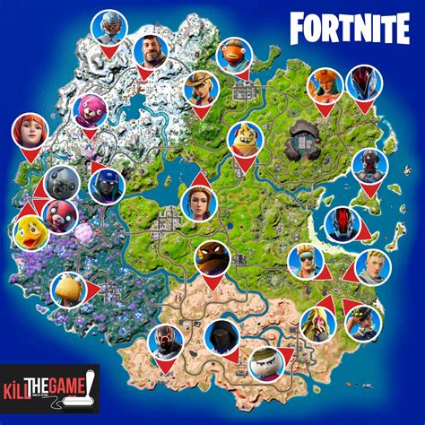 Guide Fortnite Saison 3 Chapitre 3 Liste Et Emplacements De Tous Les