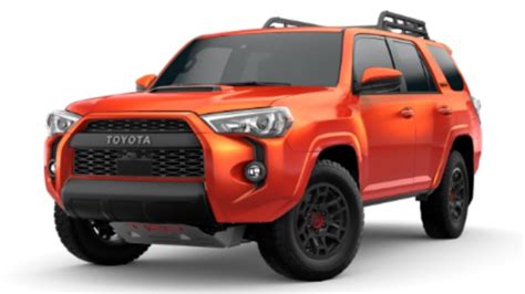 2023 Toyota 4runner Color Options Ride The Rainbow