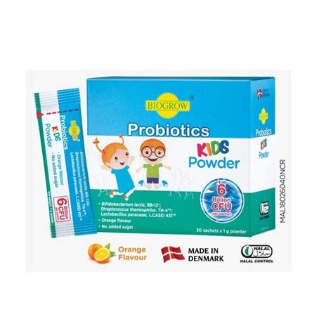 Biogrow Probiotics Kids Powder 30s Lazada