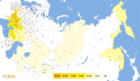 Ukrainian percentage in the Russian Empire in 1897 [2,656 × 1,542