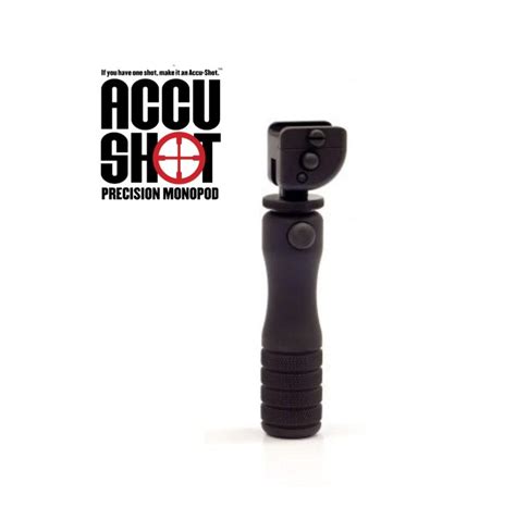 Accu Shot Monopod Bt31 Qk Extended Height Prm With Qk03 Quick Knob Order Online Livens Gun Shop