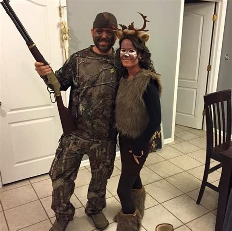Deer Hunter And Doe Couples Halloween Costumes Couples Costumes