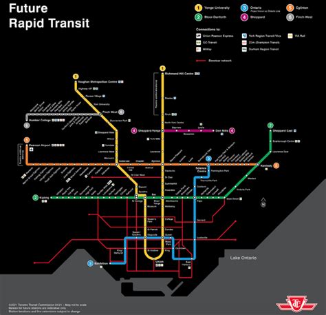 Expanded The Go Transit Map To Show What The System Will Look Like