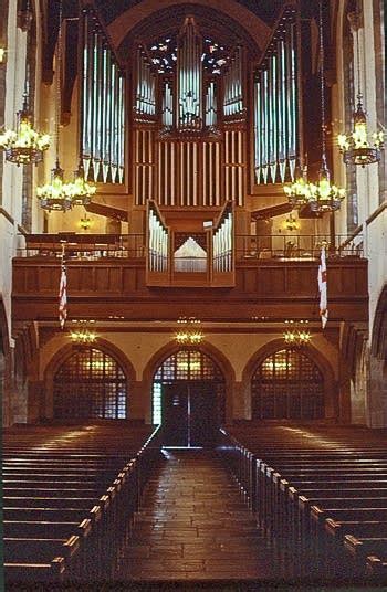 1972 Beckerath Organ At First Congregational Church Columbus Ohio
