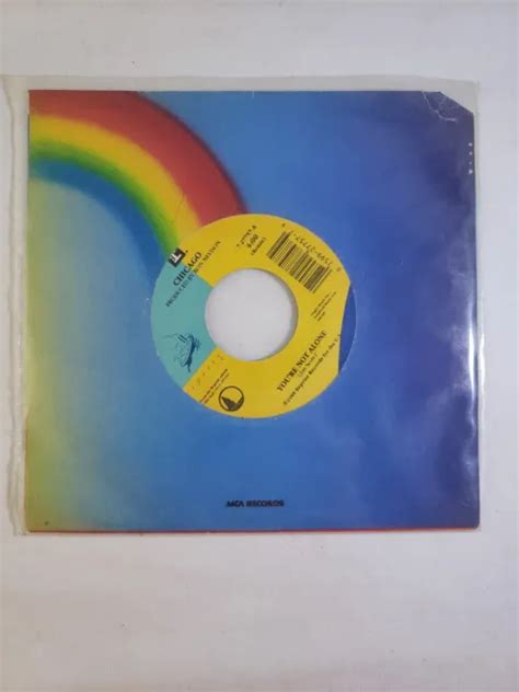 Chicago Its Alrightyoure Not Alone 45 Record Reprise Records Vg 388