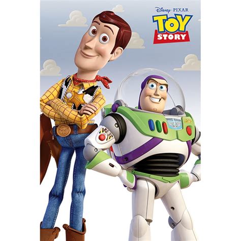 Poster Studio B Toy Story Woody And Buzz 36x24 Wall Art P3593