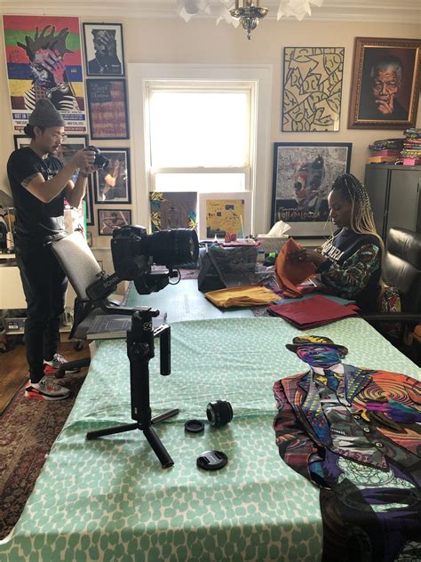 Studio Visit Rising Textile Art Star Bisa Butler On How To Use Fabric