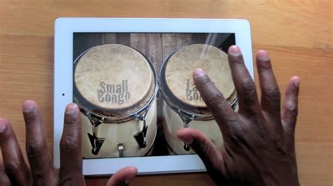 tutorial how to play bongos on an ipad part 1 bachata youtube