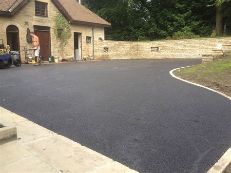 (a poster on reddit forum said this way helped cut down the issue by about. Black Tarmac Driveway in Foulridge