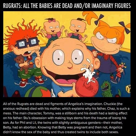 The 13 Most Indisputable Fan Theories Of 2013 Rugrats Theory Cartoon Theories Fan Theories