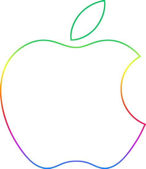 White Transparent Apple Logo Logodix