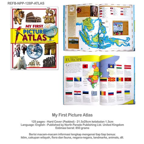 Jual Buku Import Anak Murah My First Picture Atlas Shopee Indonesia