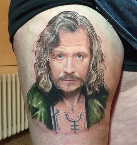 Another Stunning Example Of Harry Potter Tattoos Sirius By David