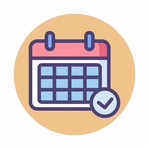 Appointment Booking Calendar Event Schedule Icon Download On