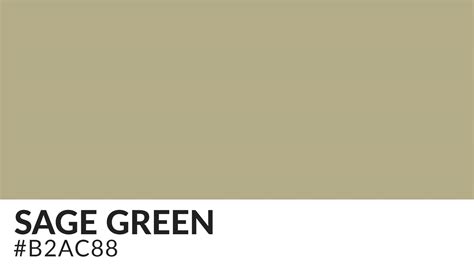 Sage Green Color Chart HipFonts